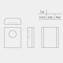 [CLOCK] CLOCK Q424 | OPTICAL GLASS | KAGAMI CRYSTAL