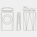 [CLOCK] CLOCK Q433 | OPTICAL GLASS | KAGAMI CRYSTAL