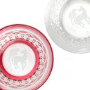 [SAKE CUP] PAIR OF SAKE CUPS CHINESE ZODIAC – HORSE | EDO KIRIKO | KAGAMI CRYSTAL