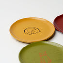 SMALL DISH UNSOUDO WOODBLOCK PRINT ANIMAL SERIES – KYOTO LACQUERWARE