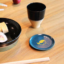 SMALL DISH UNSOUDO WOODBLOCK PRINT ANIMAL SERIES – KYOTO LACQUERWARE