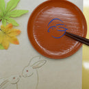 SMALL DISH UNSOUDO WOODBLOCK PRINT ANIMAL SERIES – KYOTO LACQUERWARE