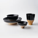DISH SET KOROMO 4-PIECE SET (PLATE, BOWL, SAKE CUP, CUP) – KYOTO LACQUERWARE