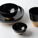 DISH SET KOROMO 4-PIECE SET (PLATE, BOWL, SAKE CUP, CUP) – KYOTO LACQUERWARE
