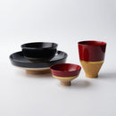 DISH SET KOROMO 4-PIECE SET (PLATE, BOWL, SAKE CUP, CUP) – KYOTO LACQUERWARE
