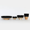 DISH SET KOROMO 4-PIECE SET (PLATE, BOWL, SAKE CUP, CUP) – KYOTO LACQUERWARE