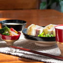 DISH SET KOROMO 4-PIECE SET (PLATE, BOWL, SAKE CUP, CUP) – KYOTO LACQUERWARE
