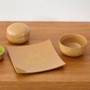 LARGE PLATE MIMOSA – KYOTO LACQUERWARE