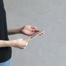 [Hand Fan] SEKKA SHIBORI (flower pattern like snowflakes) Purple for Women |Kurotani Washi Paper | Kurotani Washi Cooperative Group