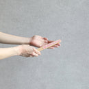 [Hand Fan] SEKKA SHIBORI (flower pattern like snowflakes) Pink for Women |Kurotani Washi Paper | Kurotani Washi Cooperative Group