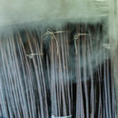 [Hand Fan] SEKKA SHIBORI (flower pattern like snowflakes) Purple for Women |Kurotani Washi Paper | Kurotani Washi Cooperative Group