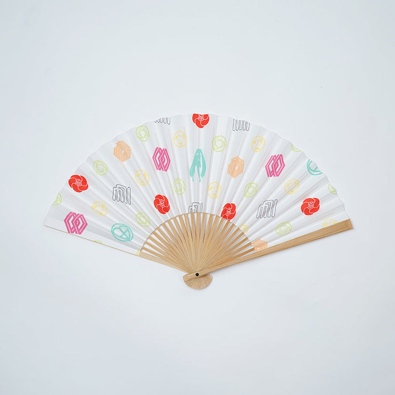 [Hand Fan] Multi color and Moden pattern| HATSUNE Koubou