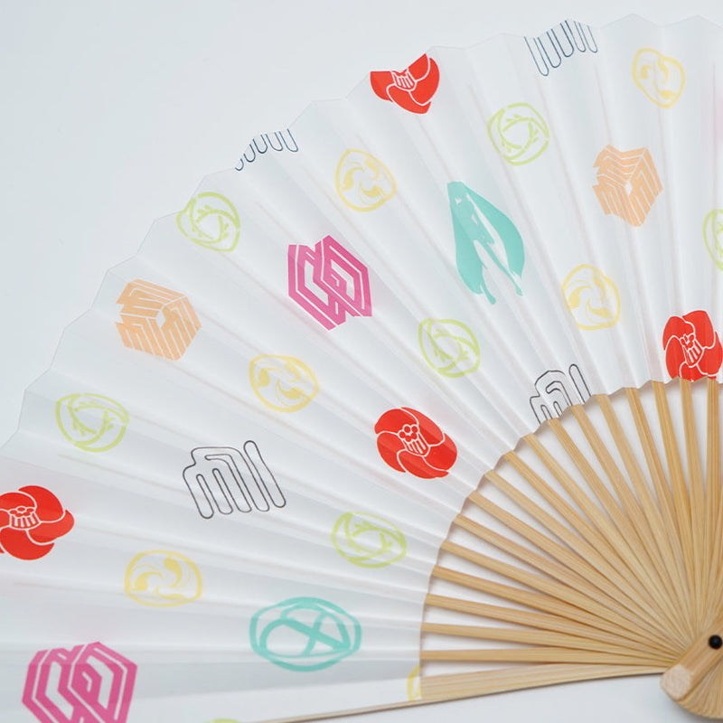[Hand Fan] Multi color and Moden pattern| HATSUNE Koubou