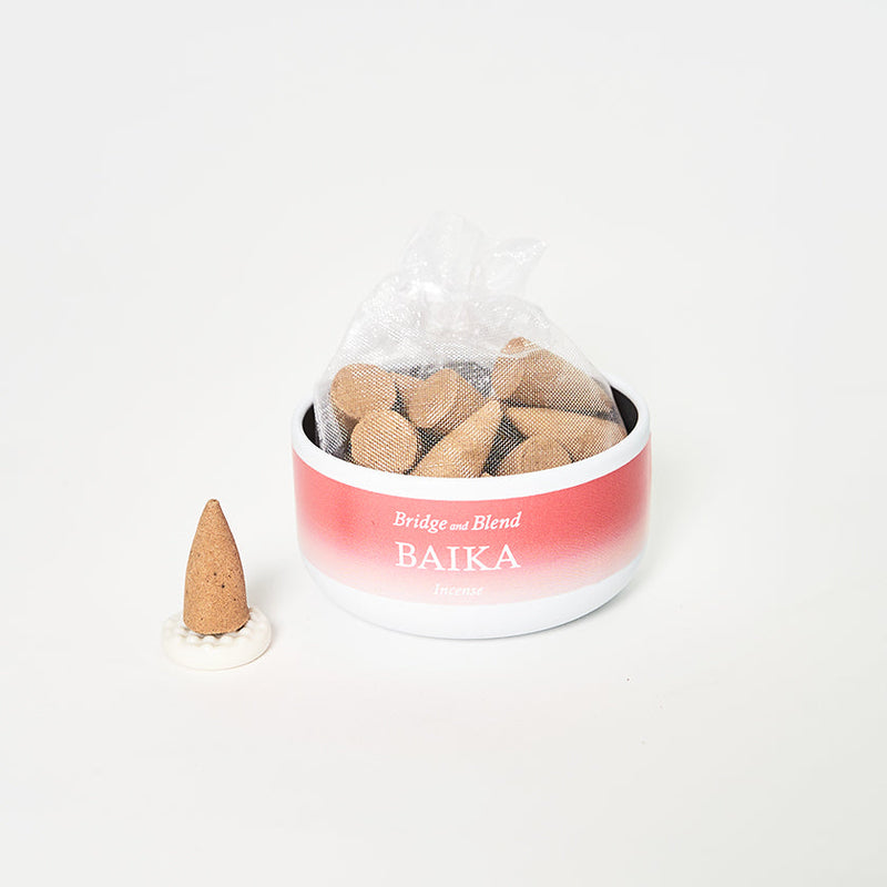 [Incense Corns] BAIKA JAPANESE PLUM (20Corns) | SCENT of JAPAN | Bridge and Blend