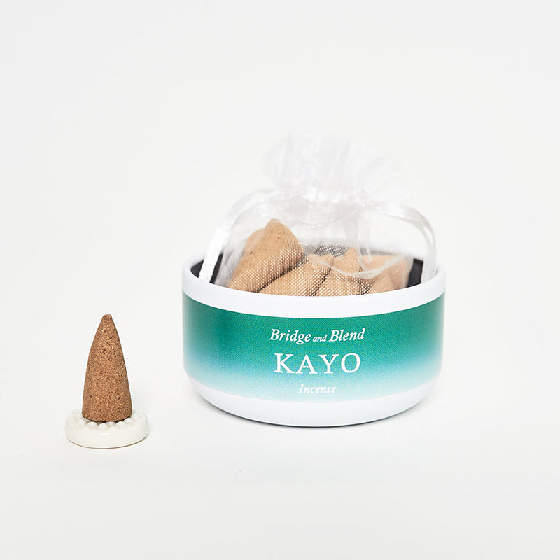 [Incense Corns] KAYO LOTUS FLOWER (20Corns)  | SCENT of JAPAN | Bridge and Blend