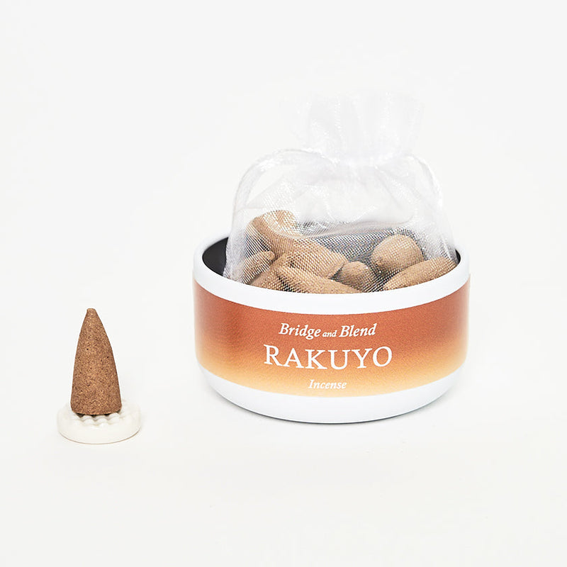 [Incense Corns] RAKUYO LEAF-FALL (20Corns)  | SCENT of JAPAN | Bridge and Blend