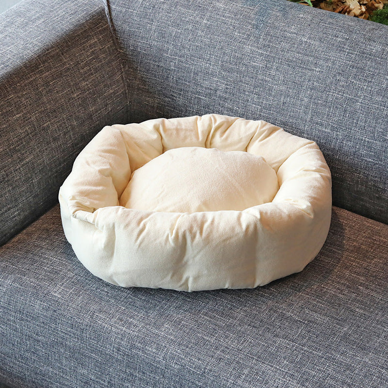 [Pet Bed]  Pet Bed for Small Dogs with organic cotton, 11.81 in. (M) | Organic Cotten Products  | AVVERA