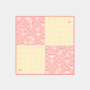 [Furoshiki/Square Cloth] LONG-TAILED TIT and CLOISONNE (S) | Yokohama Dyeing | HAMAMONYO