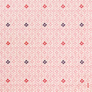 [Furoshiki/Square Cloth] HEXAGONAL and FLOWER Pattern (L) | Yokohama Dyeing | HAMAMONYO