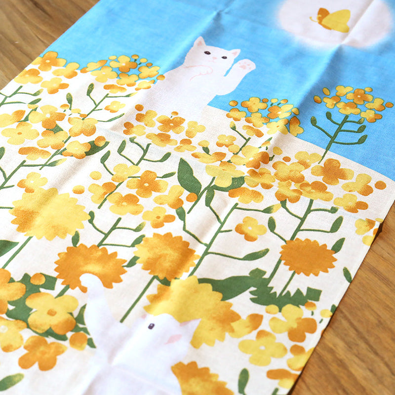 [Towels] Tenugui | PLAY IN SPRING | Yokohama Dyeing | HAMAMONYO