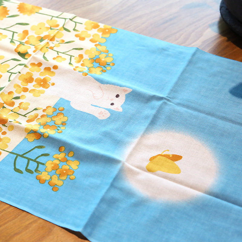 [Towels] Tenugui | PLAY IN SPRING | Yokohama Dyeing | HAMAMONYO