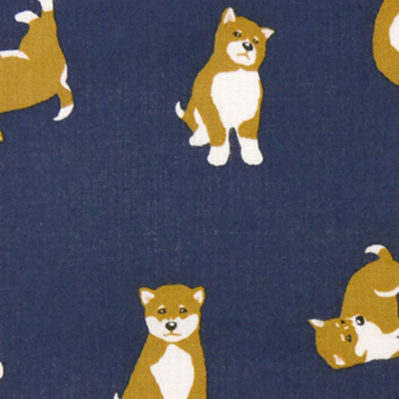 [Towels] Tenugui | SHIBA INU LOVE | Yokohama Dyeing | HAMAMONYO