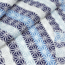 [Towels] Tenugui | HEMP LEAF STRIPES | Yokohama Dyeing | HAMAMONYO