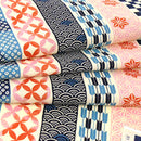 [Towels] Tenugui�EœAuspicious Pattern STRIPE | Yokohama Dyeing | HAMAMONYO