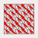 [Furoshiki/Square Cloth] Celebration Crane(L) | Yokohama Dyeing | HAMAMONYO