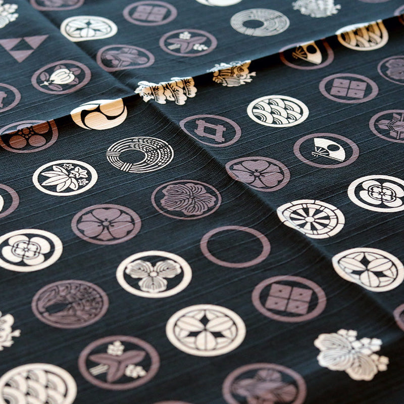 [Furoshiki/Square Cloth] VARIOUS Patterns (BLACK) | Yokohama Dyeing | HAMAMONYO