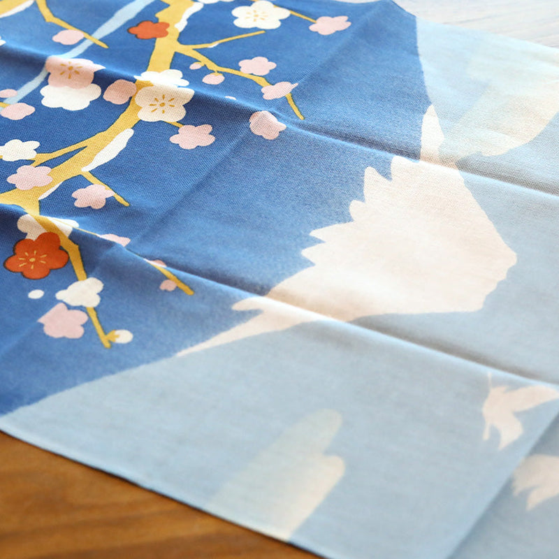 [Towels] Tenugui | UPSIDE-DOWN MT.Fuji | Yokohama Dyeing | HAMAMONYO