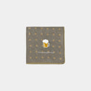 Reversible Gauze Handkerchief | RING DOT and BEER | Yokohama Dyeing | HAMAMONYO