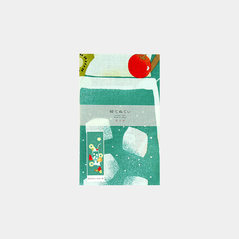 [Towels] Tenugui | Melon Soda Float | Yokohama Dyeing | HAMAMONYO