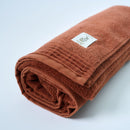[Towels] "NOKORI-FUKU"  Botanical Dyed Bath Towel (23" x 47") | Senshu Towel | FUKUROYA TOWEL
