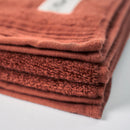 [Towels] "NOKORI-FUKU"  Botanical Dyed Bath Towel (23" x 47") | Senshu Towel | FUKUROYA TOWEL