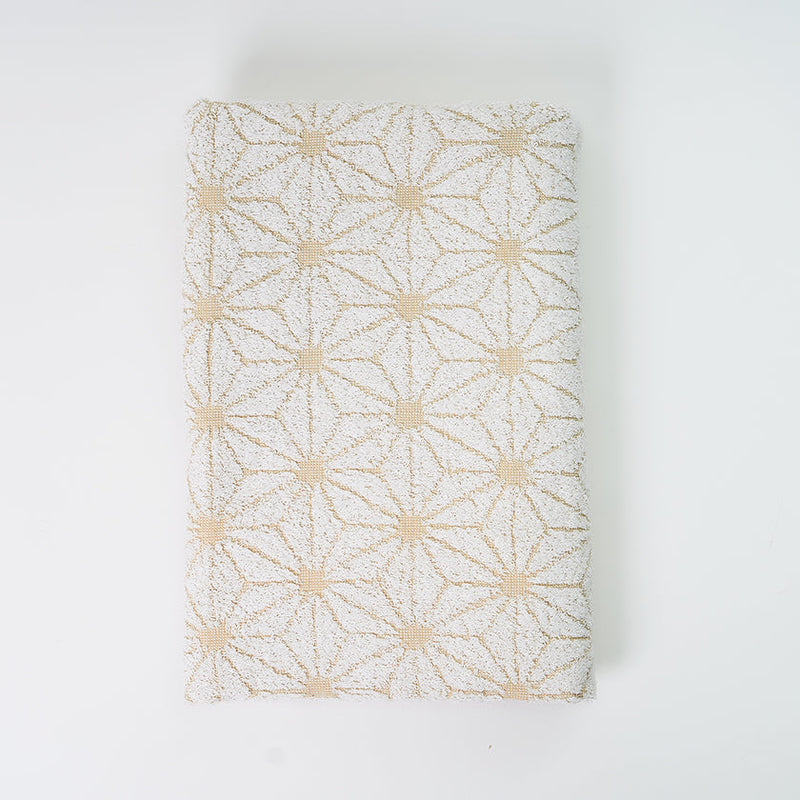 [Towels] "Japanese Motif" HEMP SEED DESIGN Bath Towel (23" x 47") | Senshu Towel | FUKUROYA TOWEL