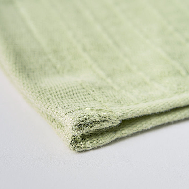 [Towels] "SHIZUKU" Botanical Dyed Gauze Kitchen Towel (9"x 35") | Senshu Towel | FUKUROYA TOWEL