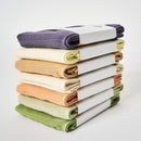 [Towels] "SHIZUKU" Botanical Dyed Gauze Kitchen Towel (9"x 35") | Senshu Towel | FUKUROYA TOWEL