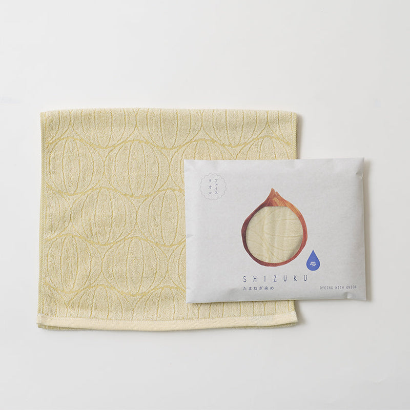 [Towels] "SHIZUKU" Botanical Dyed Gauze Handy Towel (13"x33") | Senshu Towel | FUKUROYA TOWEL