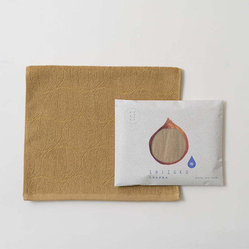 [Towels] "SHIZUKU" Botanical Dyed Gauze Handy Towel (13"x33") | Senshu Towel | FUKUROYA TOWEL