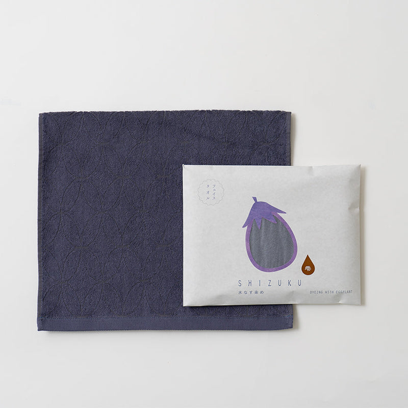 [Towels] "SHIZUKU" Botanical Dyed Gauze Handy Towel (13"x33") | Senshu Towel | FUKUROYA TOWEL