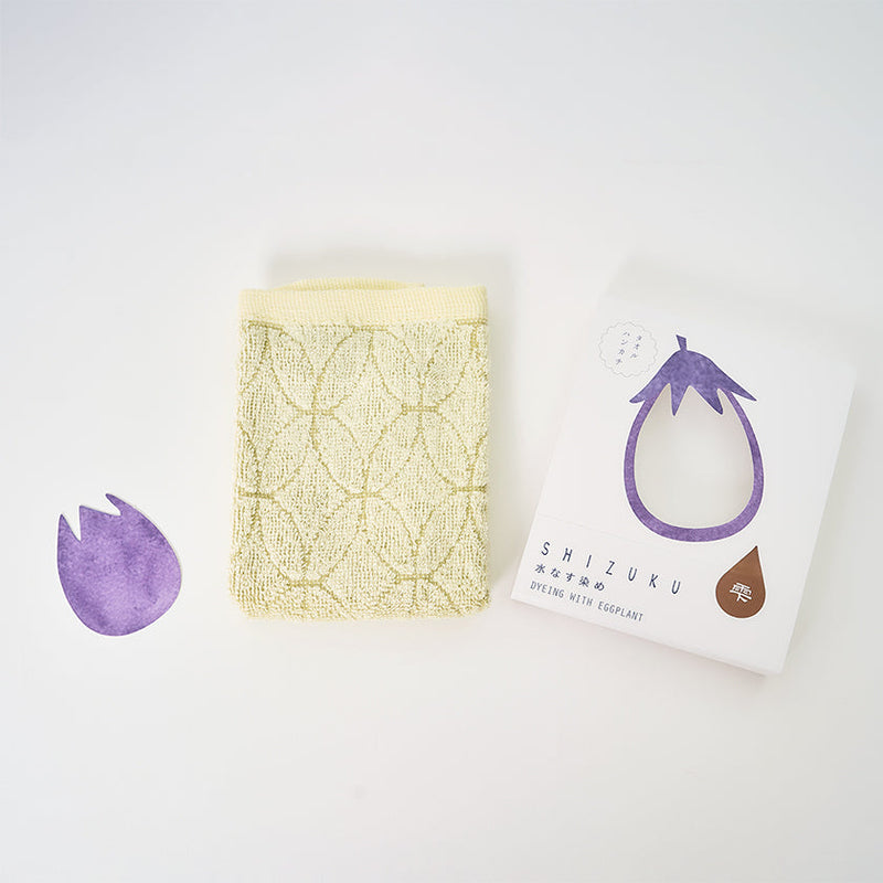 [Towels] "SHIZUKU" Botanical Dyed Towel Handkerchief | Senshu Towel | FUKUROYA TOWEL