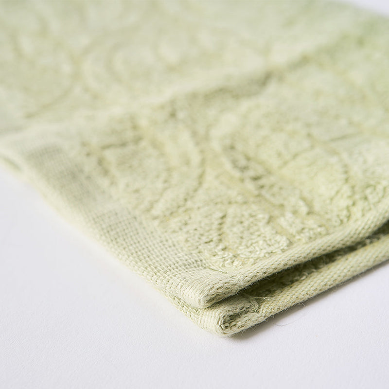 [Towels] "SHIZUKU" Botanical Dyed Towel Handkerchief | Senshu Towel | FUKUROYA TOWEL