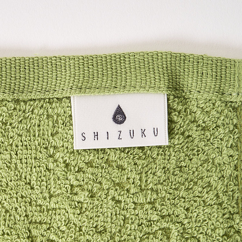 [Towels] "SHIZUKU" Botanical Dyed Towel Handkerchief | Senshu Towel | FUKUROYA TOWEL