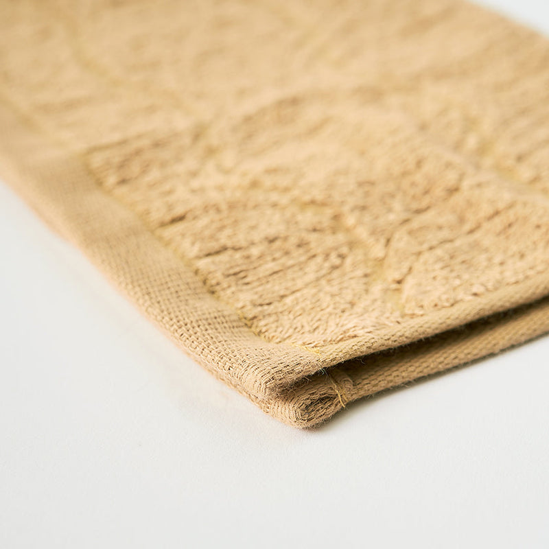 [Towels] "SHIZUKU" Botanical Dyed Towel Handkerchief | Senshu Towel | FUKUROYA TOWEL