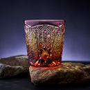 [EDO KIRIKO] KIKUTSUNAGI AND KAGOME OLD-FASHIONED GLASS | TABLEAU