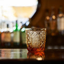 [EDO KIRIKO] KIKUTSUNAGI AND KAGOME OLD-FASHIONED GLASS | TABLEAU
