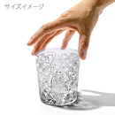 [EDO KIRIKO] KIKUTSUNAGI AND KAGOME OLD-FASHIONED GLASS | TABLEAU