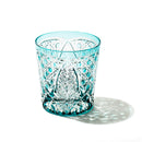 [EDO KIRIKO] KIKUTSUNAGI AND KAGOME OLD-FASHIONED GLASS | TABLEAU