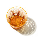 [EDO KIRIKO] KIKUTSUNAGI AND KAGOME OLD-FASHIONED GLASS | TABLEAU